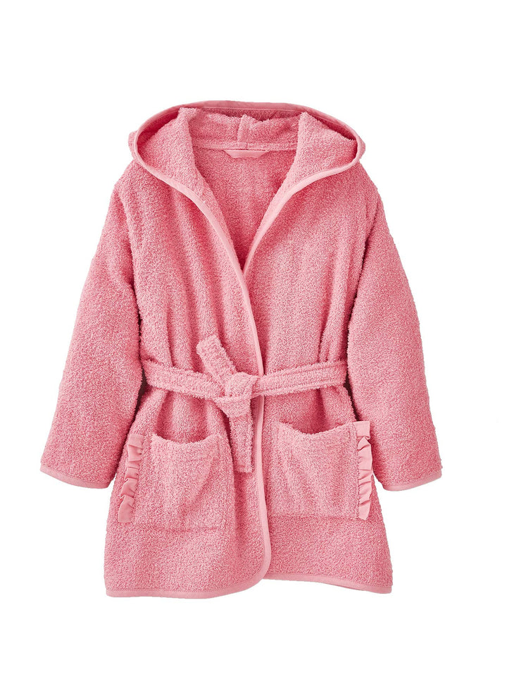 Vertbaudet Kinder Bademantel, Einhorn-Kostüm, 140 ROSE