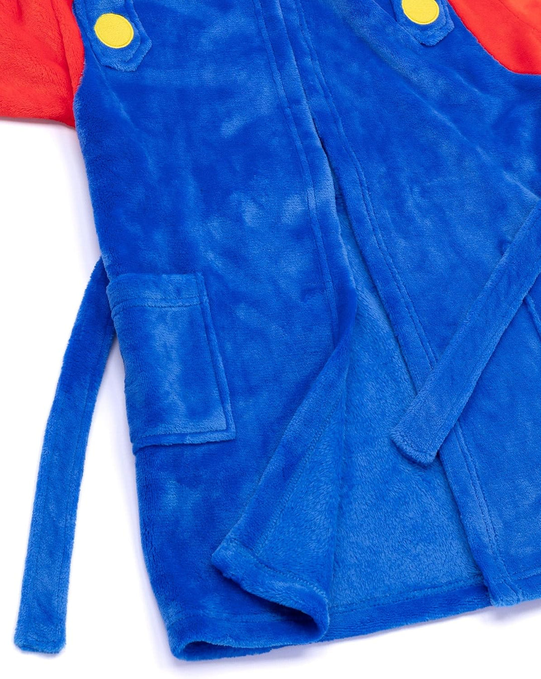 Super Mario Dressing Kleid Kinder Mädchen Jungen Spielcharakter PJS Bademantel 9-10 Jahre Blau, 9-10