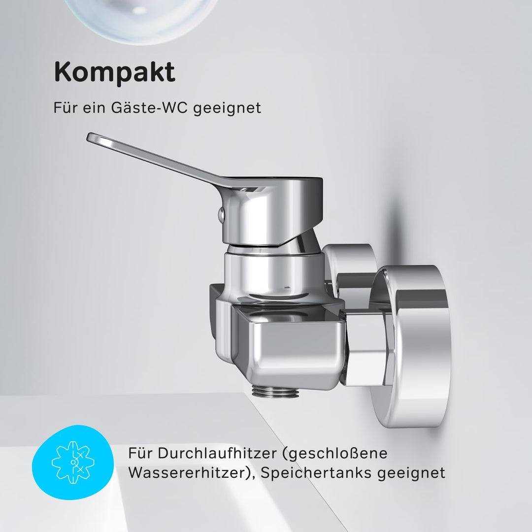 AM.PM Duscharmatur mit Einhebelmischer, Mischbatterie Dusche, Einhand-Brausebatterie, Einhebelarmatu