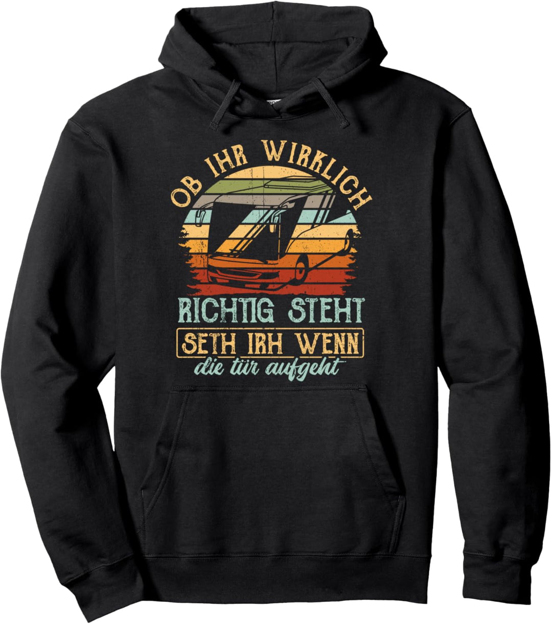 Lustiges Busfahrer Geschenk Spruch Fahrgast Pullover Hoodie