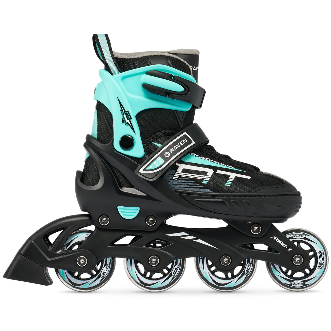 Inline Skates Inliner Raven Profession Black/Mint 38-42(25cm-27,5cm), Black/Mint 38-42(25cm-27,5cm)