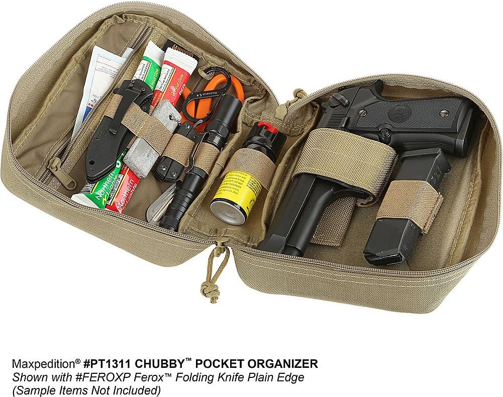 Maxpedition, Uni Taschenorganizer, schwarz (Schwarz) - MAXP-PT1311-B, Schwarz