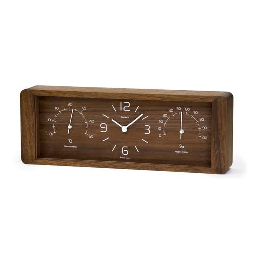 Lemnos LC11-06 BW Uhr Yokan, braun, Braun
