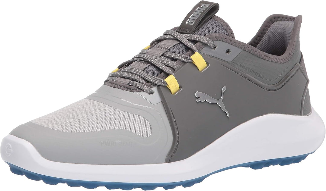 PUMA Herren Ignite Fasten8 Disc Golfschuh 40 EU High Rise Puma Silver Quiet Shade, 40 EU High Rise P