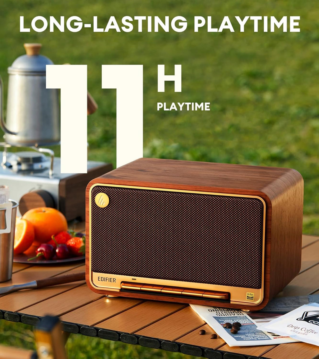 EDIFIER D32 Wireless Speaker, Hi-Res Audio, LDACAACALAC, Bluetooth V5.3, 60W(RMS), 2.1 Akustik Archi