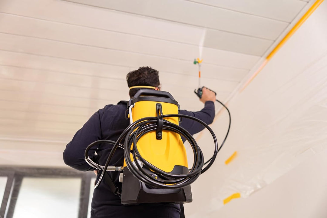 WAGNER Akku-Farbsprühsystem Control Pro 300 Move 18V Kit - Frei und flexibel: bequem als Rucksack, s