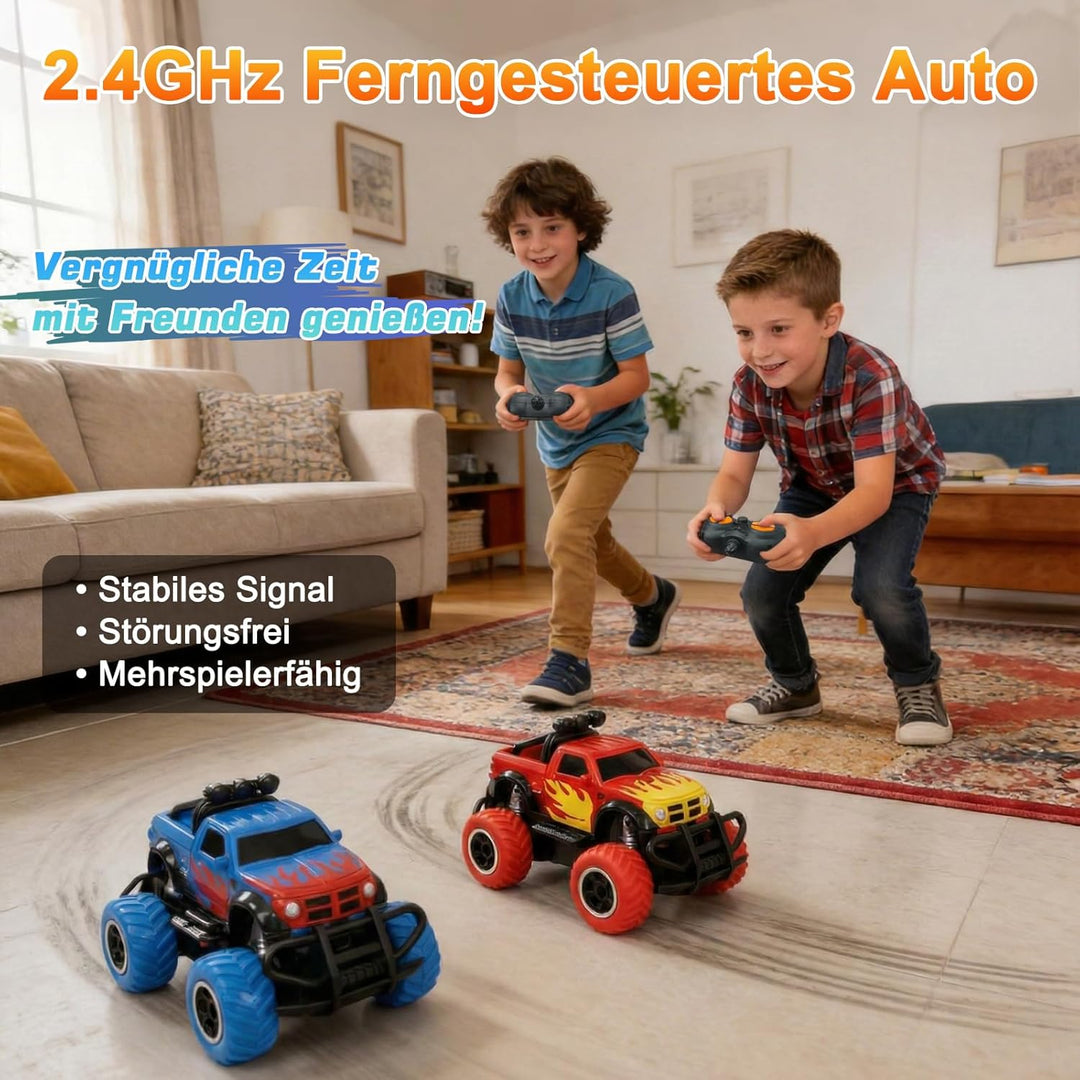 Pup Go Monster Truck Ferngesteuertes Auto mit Licht für Kinder 3+ Jahr, Weihnachten &amp; Nikolaus Gesch