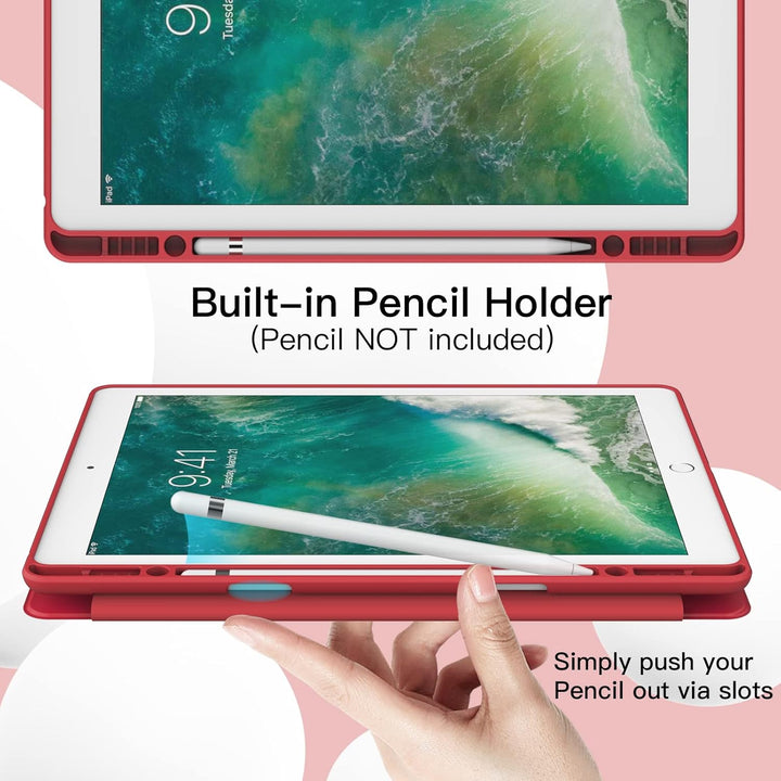 JETech Hülle für iPad Pro 12,9 Zoll (Modell 2015/2017, 1./2. Generation) mit Stifthalter, Dünne Tabl