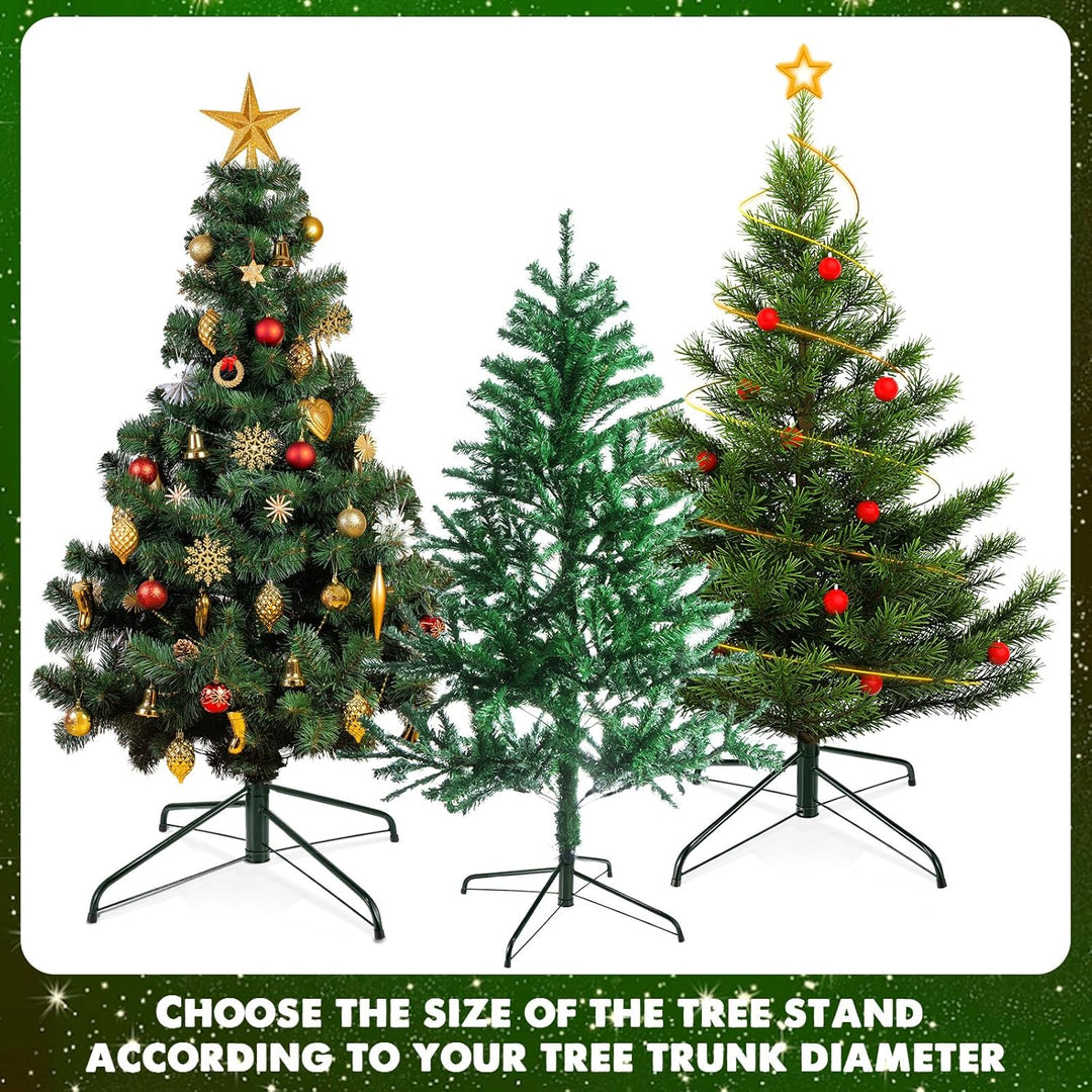 Namalu Faltbarer Weihnachtsbaumständer Weihnachtsbaum Halter Künstlicher Baumersatzständer aus Metal