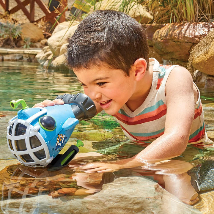 little tikes Big Adventures U-Boot-STEM-Spielzeug - Inklusive Wasserfahrzeug mit Unterwasser-Sichtge