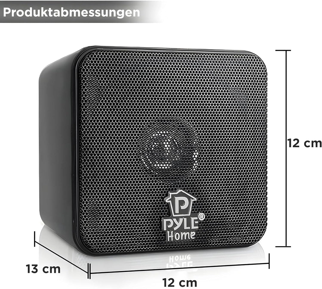 PyleHome Black 4IN Mini Cube
