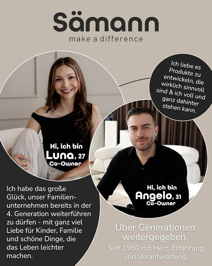 Sämann Jersey Spannbettlaken Spannbetttuch für Laufgitter 75x100 cm, Baumwolle Natur 75x100 cm Natur