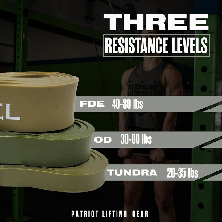 Iron Infidel Pull-Up-Hilfsbänder zum Trainieren – Widerstandsbänder-Set für Männer, Übung, Training,