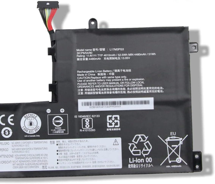 L17M3PG3 L17C3PG1 L17L3PG1 L17M3PG1 Laptop-Akku-Ersatz für Lenovo Legion Y530-15ICH Y7000 2019 1050