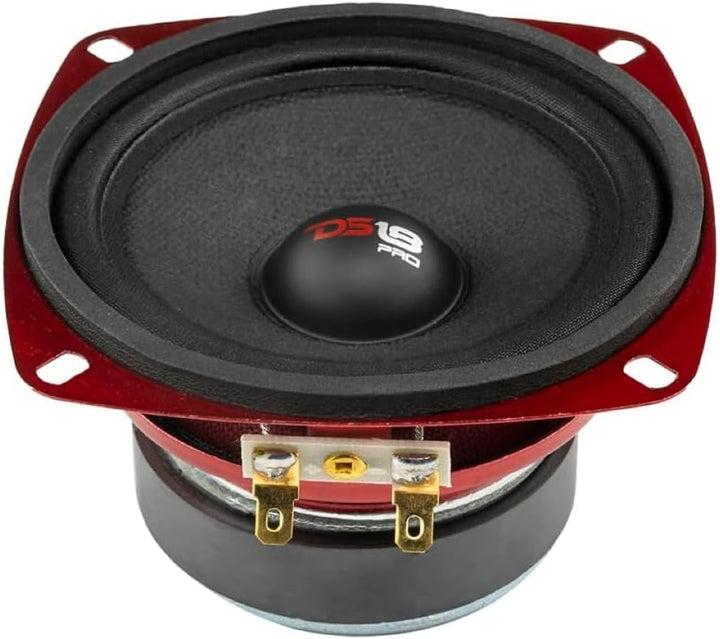 1 KIT-Set FÜR DS18 PRO-X4M 10 cm 100 mm Mitteltöner mit 4 Zoll Durchmesser, 100 Watt RMS und 200 Wat