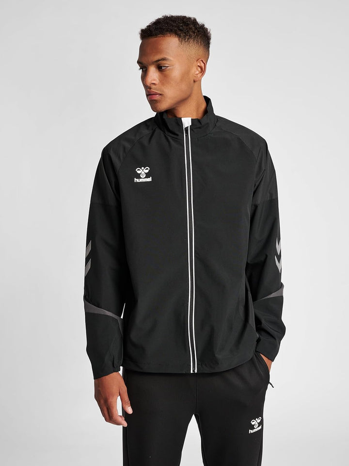hummel hmlLEAD Trainingsjacke Herren S Schwarz, S Schwarz