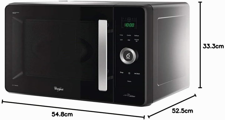 Whirlpool JQ 280 SL Mikrowelle JQ 280 MB Schwarz, JQ 280 MB Schwarz