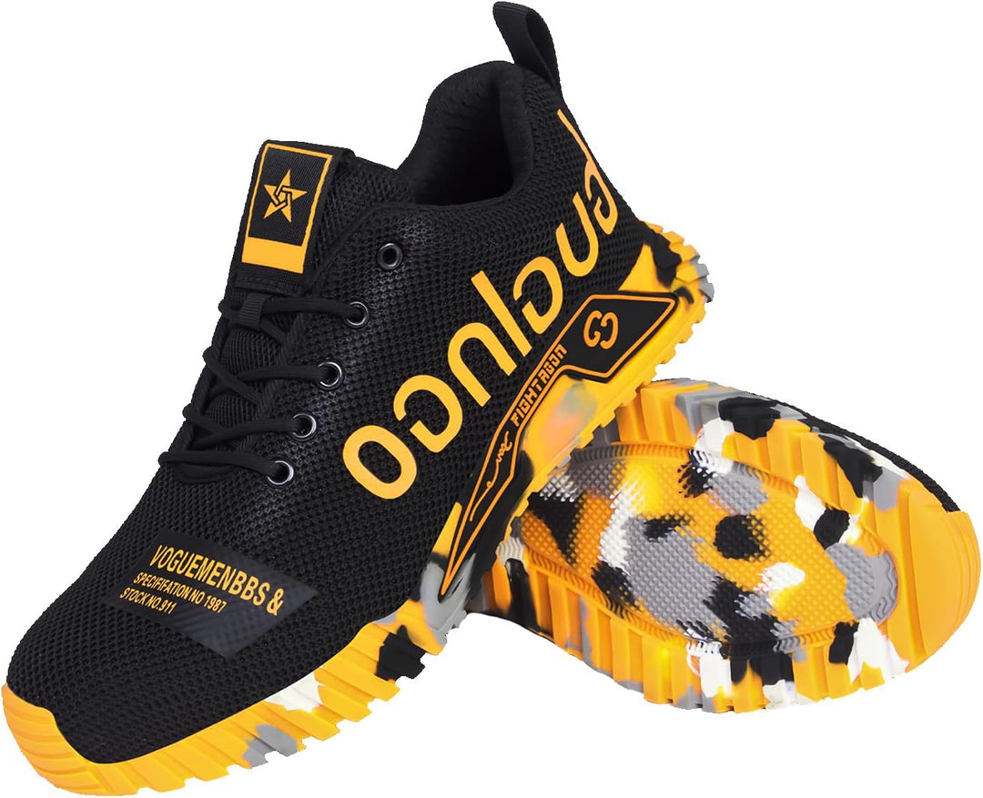 artSew Sicherheitsschuhe Herren Arbeitsschuhe S3 Damen Leichte Stahlkappenschuhe rutschfeste Sportli