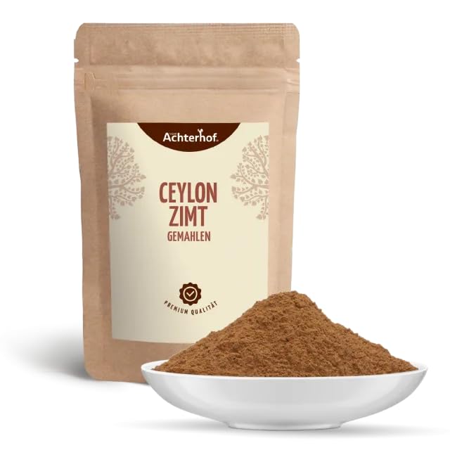 Ceylon Zimt gemahlen (1kg) mit wenig Cumarin in premium Qualität | 100% ECHTES Ceylon Zimt-Pulver 1