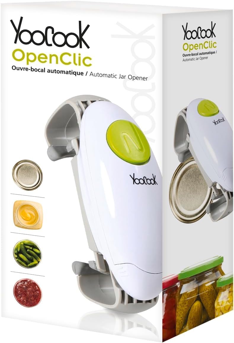 YOOCOOK - Automatischer und elektrischer Glasöffner - Elektrischer Dosenöffner - Hohe Qualität - Ope