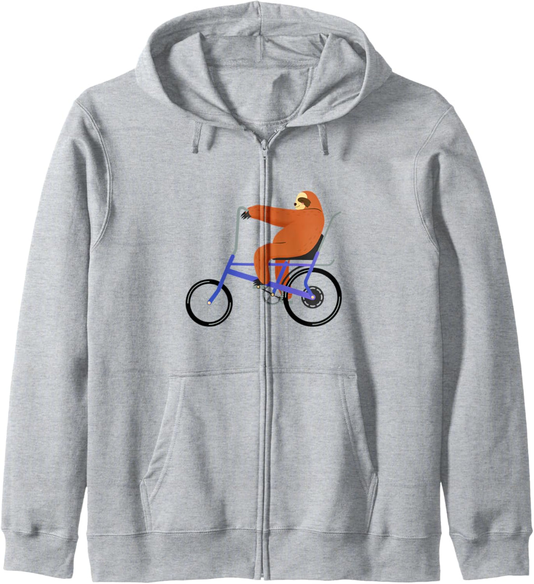 Faultier Mit 60er 70er Bonanza Fahrrad - Bonanzarad Kapuzenjacke