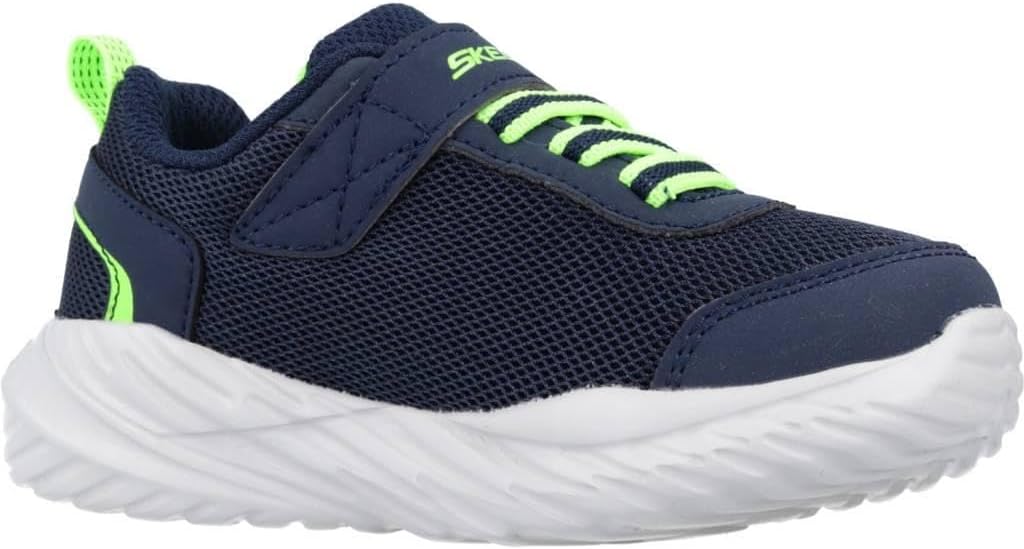 Skechers Jungen Nitro Sprint Sneaker, Marineblau