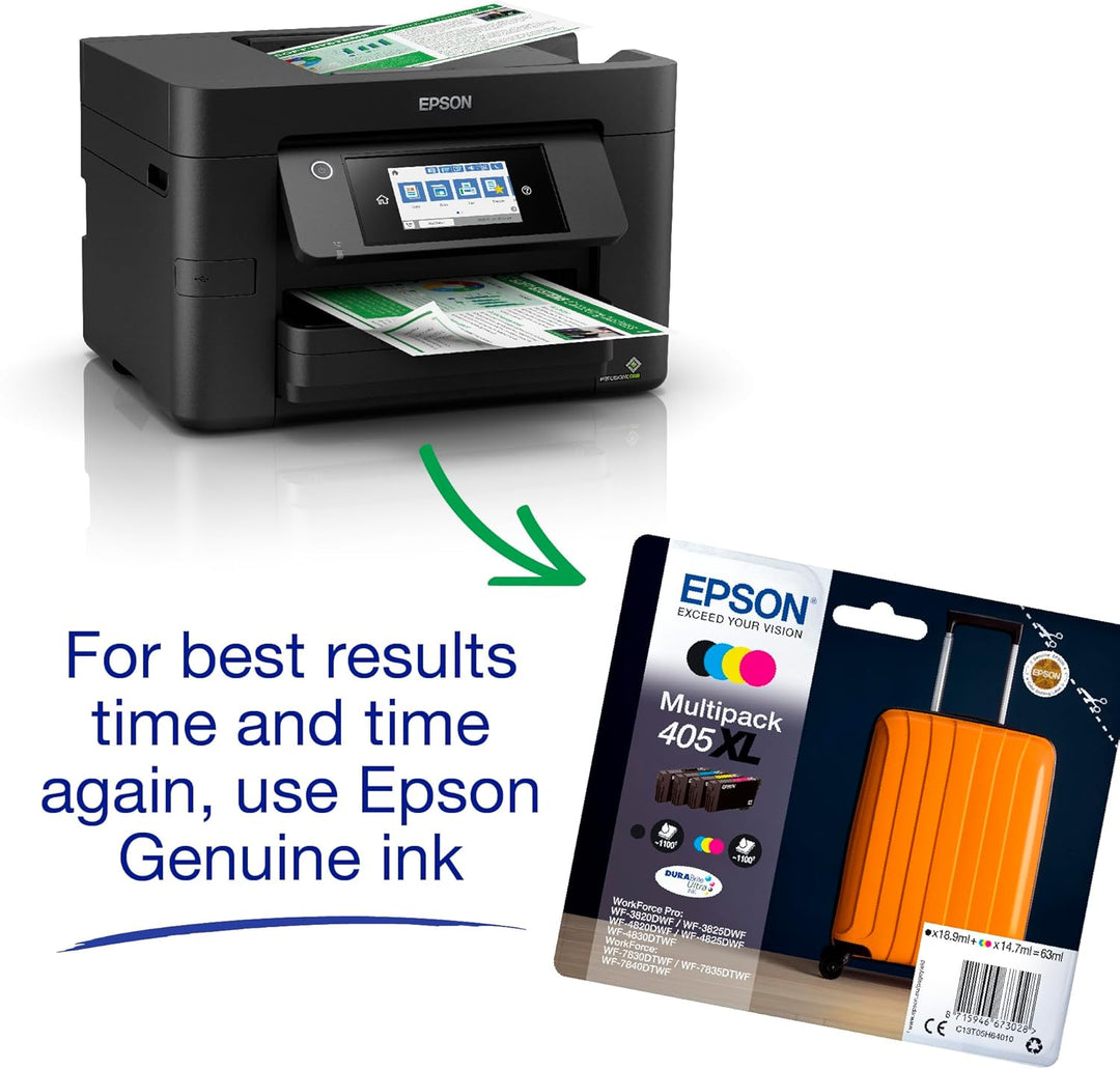 Epson Workforce Pro WF-4820DWF Tintejet A4 4800 x 2400 DPI 36 Seiten pro Minute Wi-Fi Modern, Modern