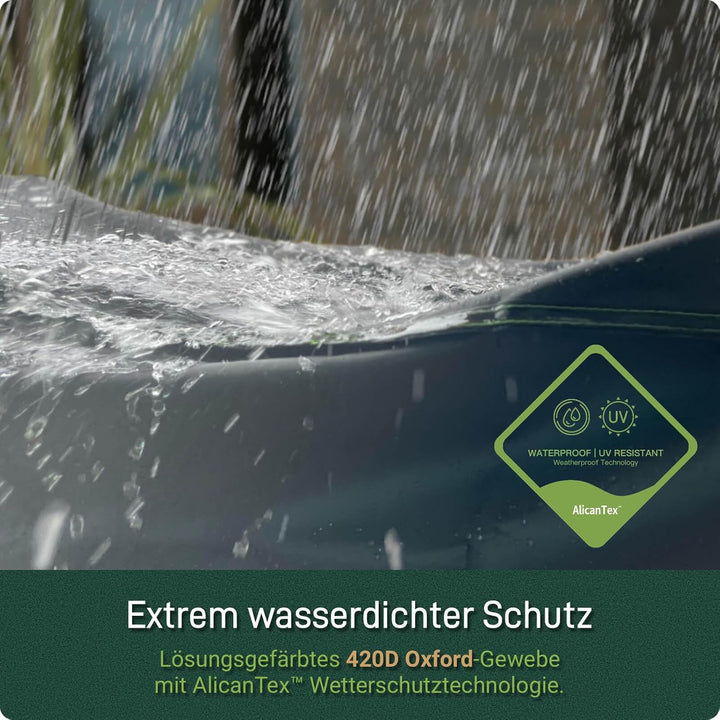 Awnic 2 Stück Gartenliege Abdeckung Wasserdicht 420D Oxford Stoff - Liegestuhl Abdeckung für Garten