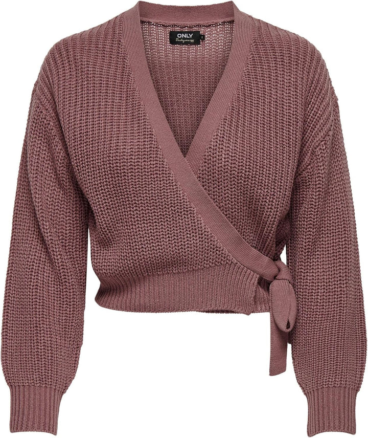ONLY Female Strickjacke ONLBREDA Strickjacke, XL Nostalgia Rose