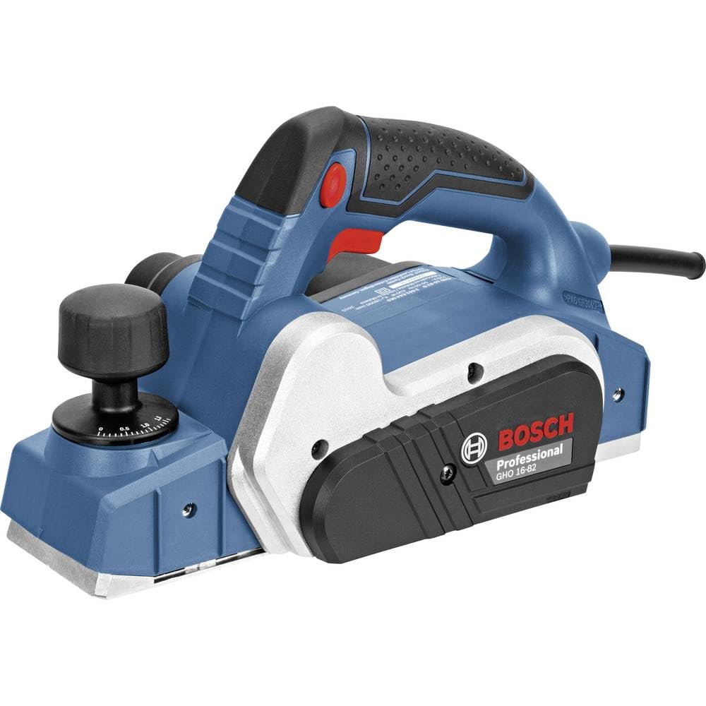 Bosch Professional Handhobel GHO 16-82 (630 Watt, 230 Volt, inkl. Parallelanschlag, Sechskantstiftsc