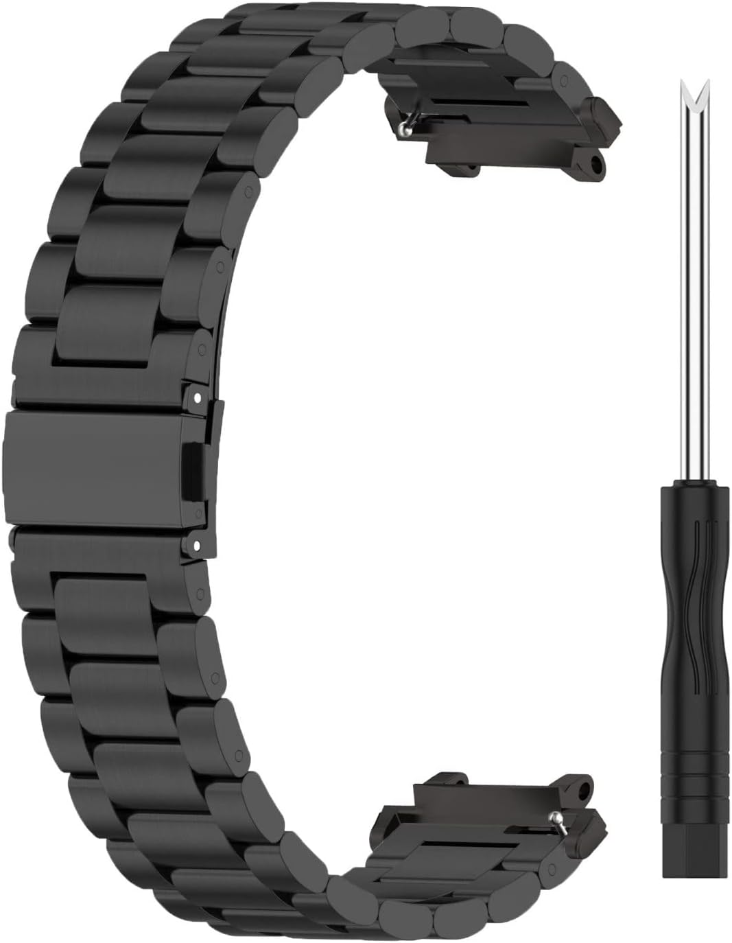Edelstahl Armband Kompatibel mit Amazfit T-Rex 2 Metall Armband Herren Ersatzarmband Wasserdicht Rep
