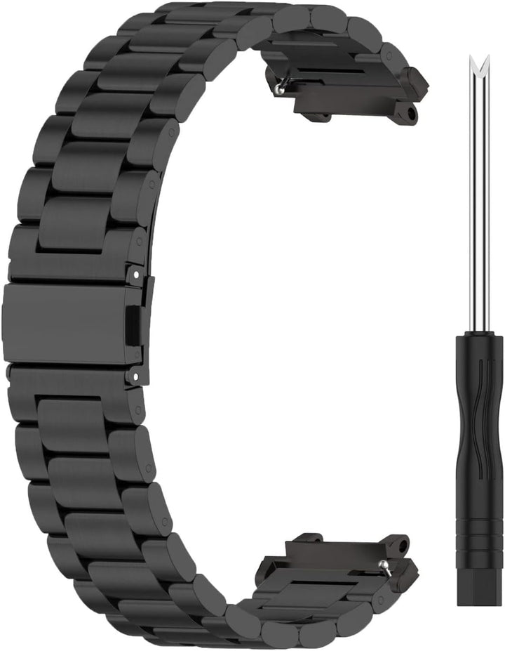 Edelstahl Armband Kompatibel mit Amazfit T-Rex 2 Metall Armband Herren Ersatzarmband Wasserdicht Rep
