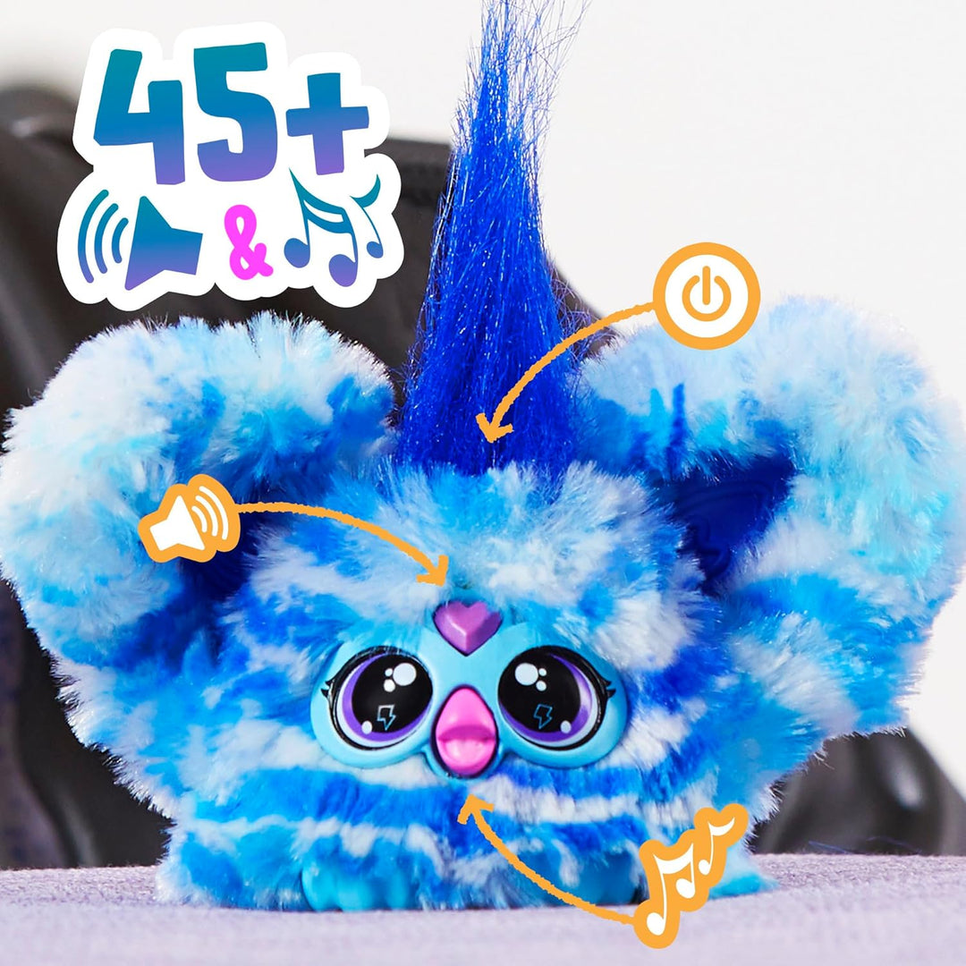 Furby Furblets Ooh-Koo Mini-Freund, über 45 Geräusche, Rockmusik & Sätze in Furbisch, elektronisches