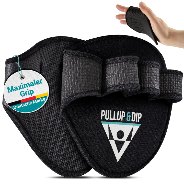 PULLUP & DIP Griffpolster Griffpads für Klimmzüge, Fitness, Bodybuilding & Krafttraining Griffpad Ne