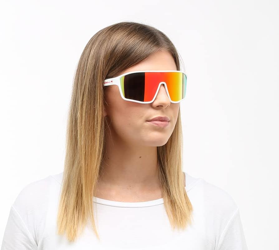 Red Bull Spect Eyewear Unisex Daft Sonnenbrille L Shiny White, L Shiny White