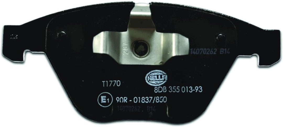HELLA PAGID 8DB 355 013-931 Bremsbelagsatz - T1770 - Dicke/Stärke: 20.3mm - Bremssystem: Teves - für