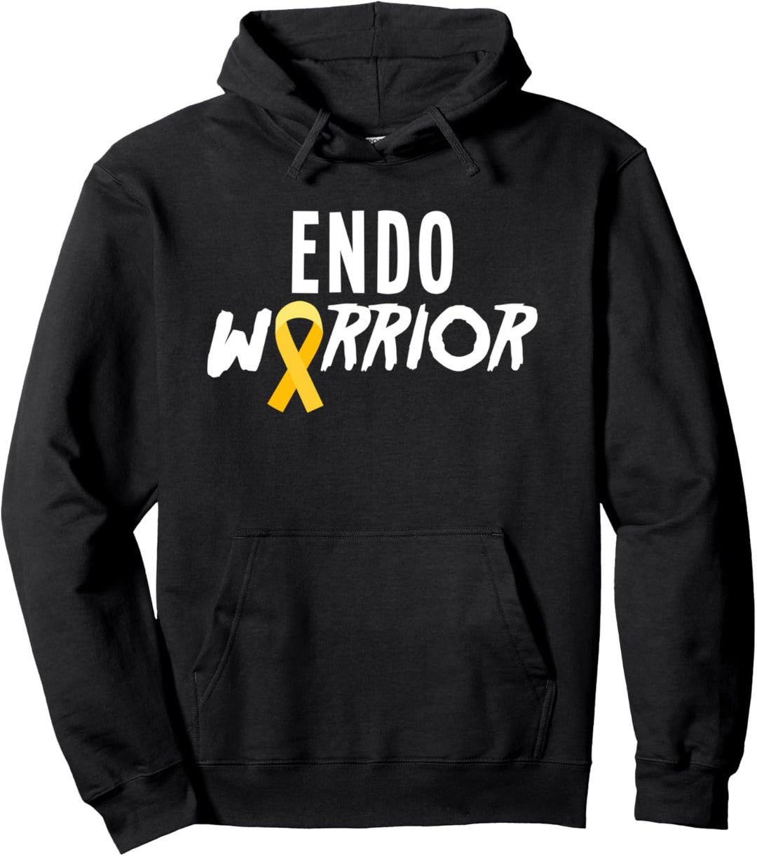 Endo Warrior Endometriosis Fighter Endometriose Krieger Pullover Hoodie