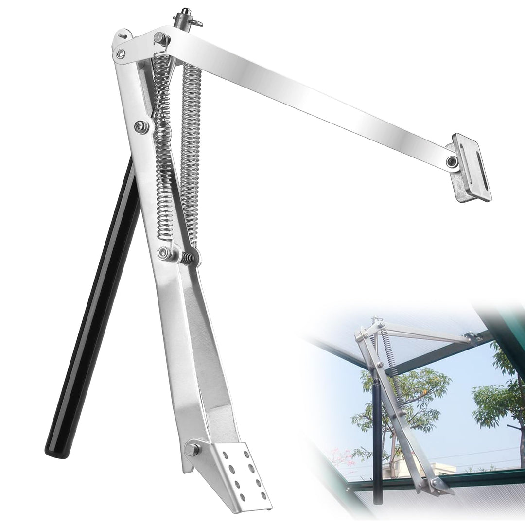 Automatischer Fensteröffner für Gewächshaus, Fensterheber Gewächshaus Doppelfeder, Hubkraft 15 kg, A
