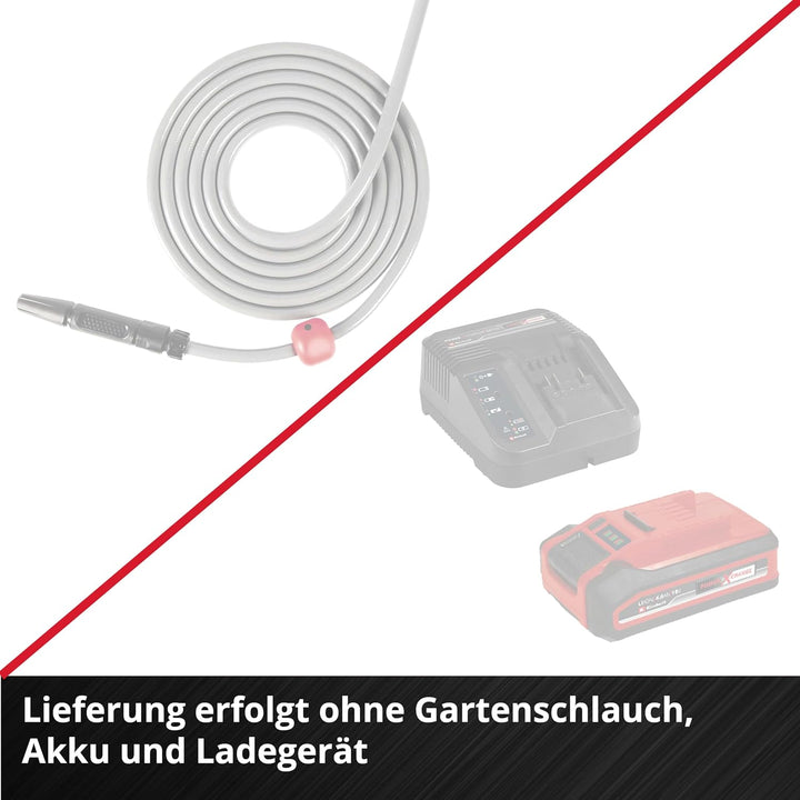 Einhell Akku-Schlauchtrommel GE-HR 18/30 WH Li-Solo (18 V, automatische Schlauchaufwicklung, 180° sc