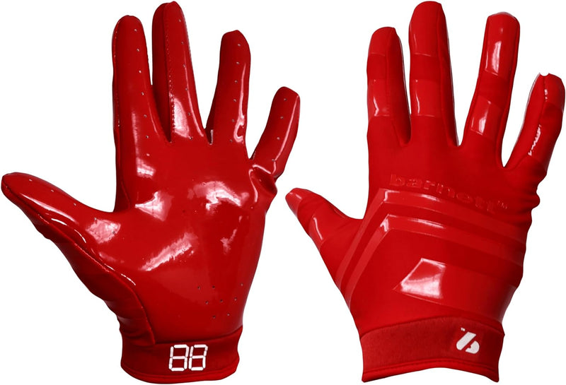 BARNETT FRG-03 rot professionell Receiver Fussball Handschuhe, RE, DB, RB, L