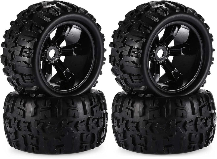 KEEDA 1/8 RC Truck Reifen und Räder, 150mm Reifen 17mm Sechskant Felgen für 1:8 Redcat Rovan HPI E-M