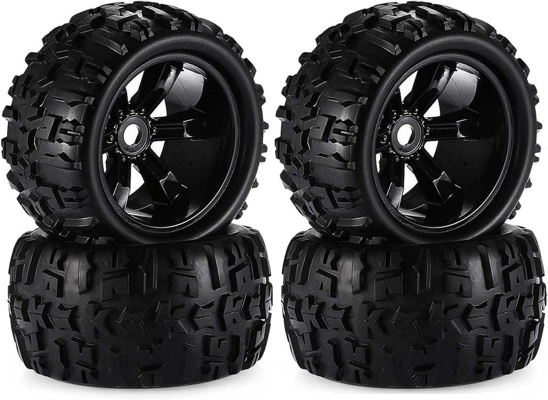 KEEDA 1/8 RC Truck Reifen und Räder, 150mm Reifen 17mm Sechskant Felgen für 1:8 Redcat Rovan HPI E-M