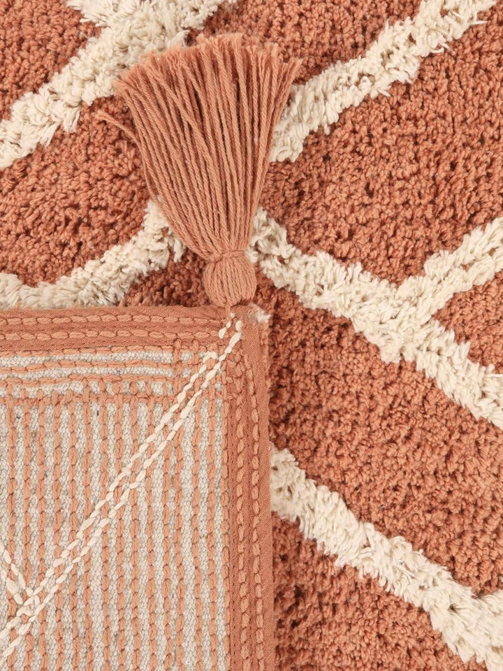 RugVista Badematte Riviera, 90 x 60 cm, Rechteckig, Mittelflor, Moderner Badteppich, Maschinenwaschb
