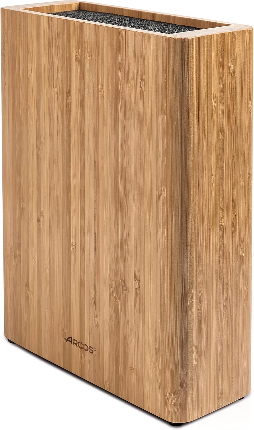 Arcos Messerblock - Universal Block zu Messer bis 25 cm - Gemacht aus Bamboo 280 x 215 x 90 mm - Far