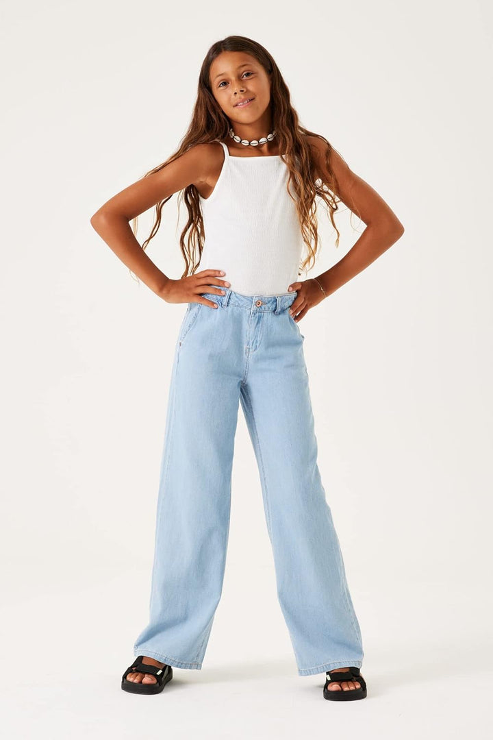 Garcia Kids Mädchen Pants Denim Jeans 134 Light Used, 134 Light Used