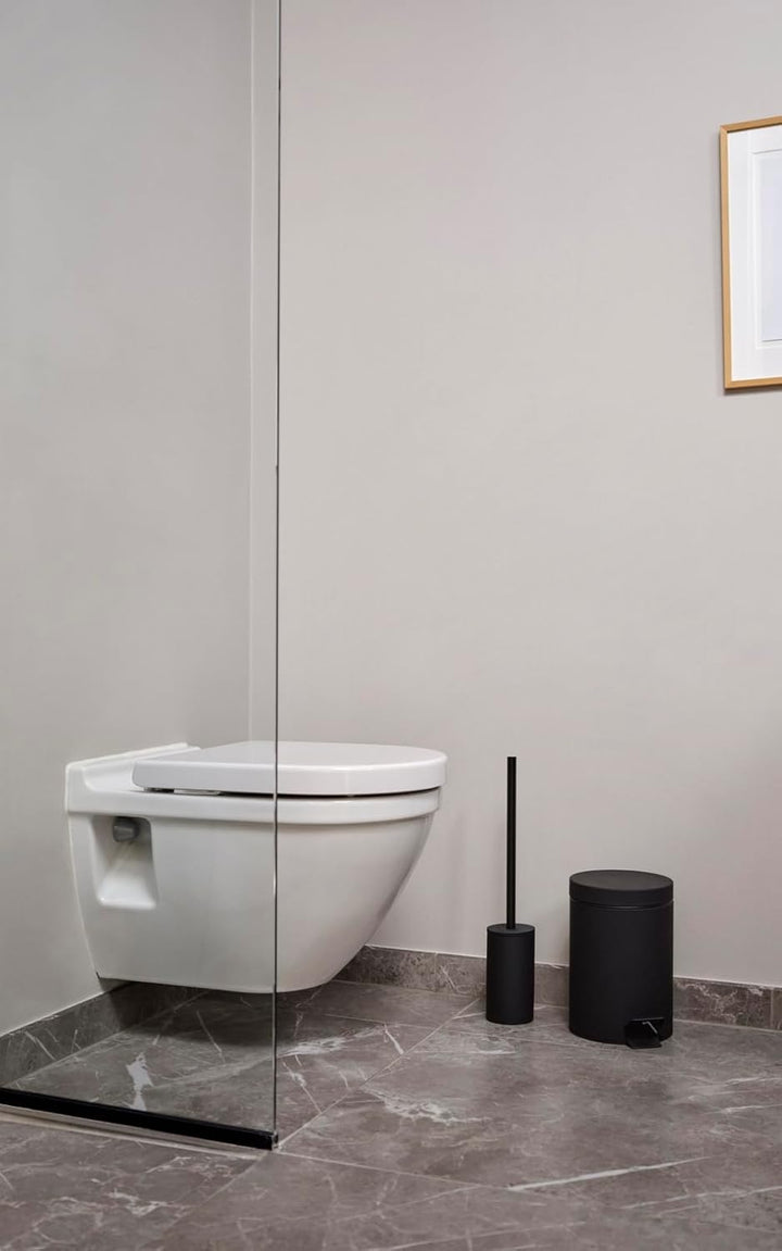 Zone Denmark Solo Toilettenbürste, Klobürste, WC-Bürste aus Porzellan, Stehend, Durchm. 8,4 cm, Höhe