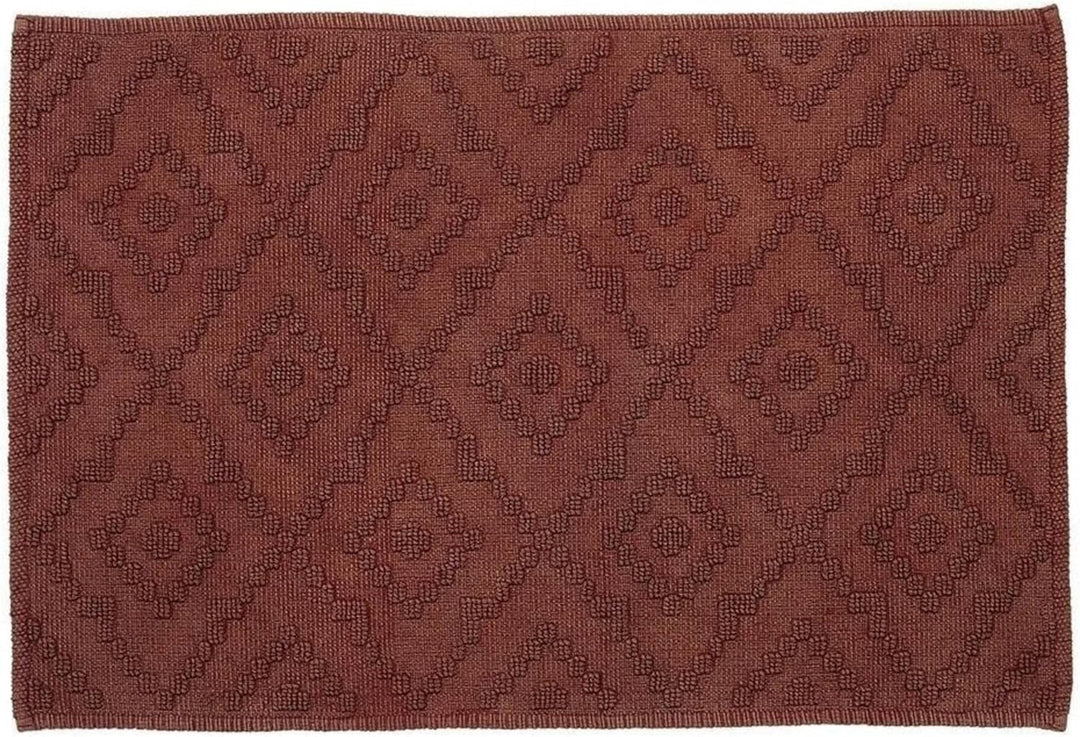 Sealskin Aztec Badematte 90x60 cm Dunkelrosa
