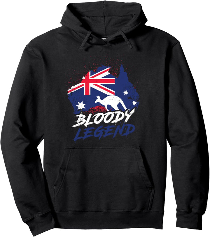 Australische berühmte australische Känguru-Legende Australien Pullover Hoodie