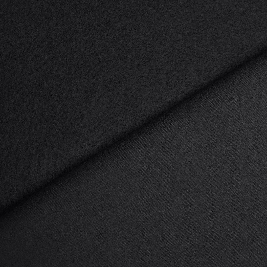 Beautissu 2er Set Thermovorhang Gardine 140x245 cm Schwarz – Ösen Thermogardine Set – Ösenvorhang is