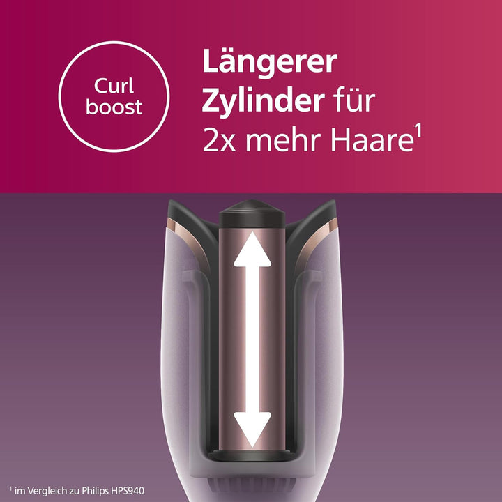 Philips StyleCare Prestige Automatischer Lockenstab mit Temperaturkontrolle und Ionisierungsfunktion